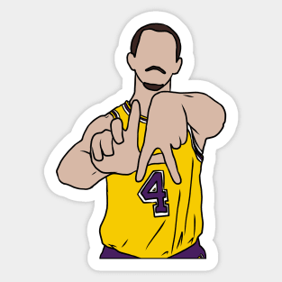 Alex Caruso LA Sticker